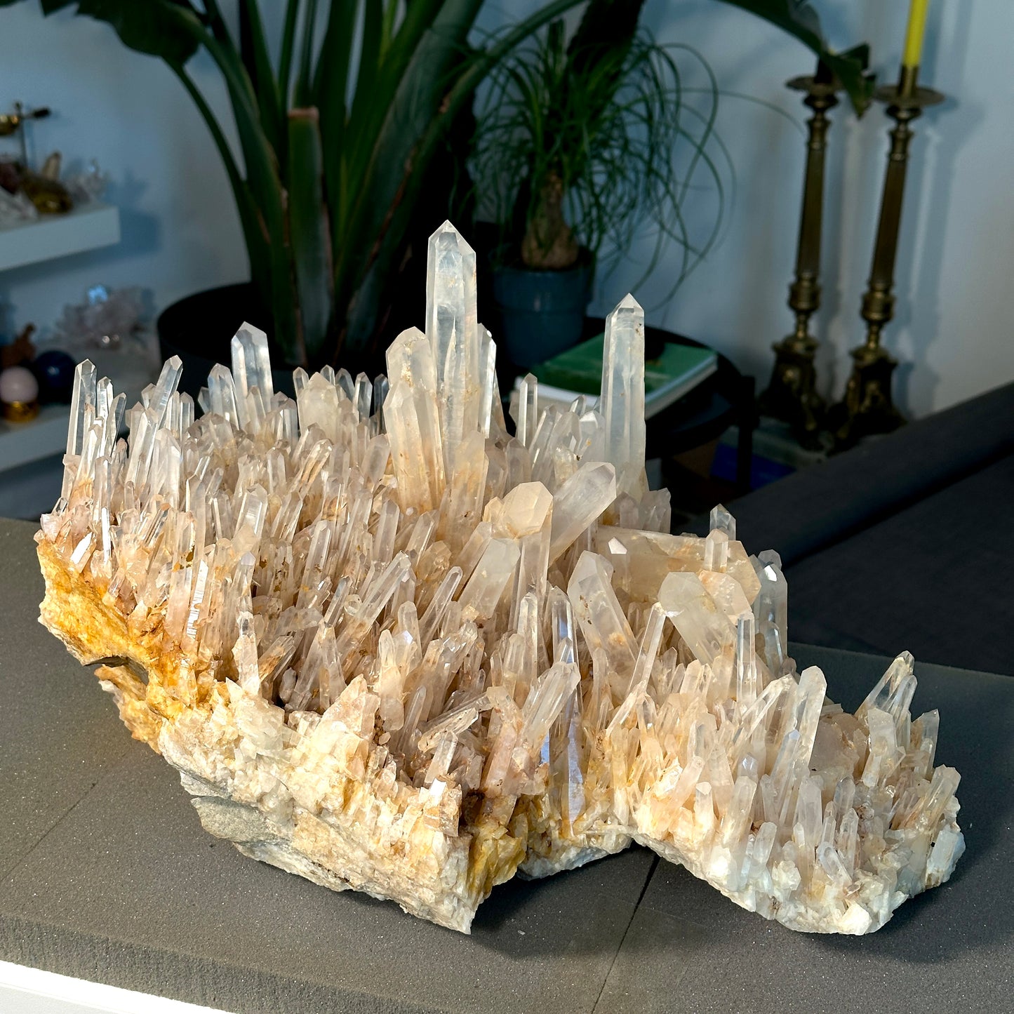 GOLDEN HEALER LEMURIAN QUARTZ CLUSTER (LC-282) 17621G X1 | WHOLESALE LOT