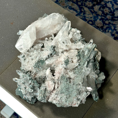 GREEN LEMURIAN QUARTZ CLUSTER (LC-284) 5824G X1 | WHOLESALE LOT