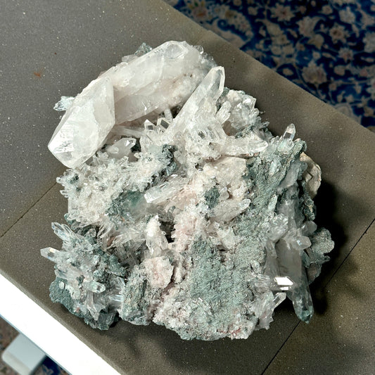 GREEN LEMURIAN QUARTZ CLUSTER (LC-284) 5824G X1 | WHOLESALE LOT