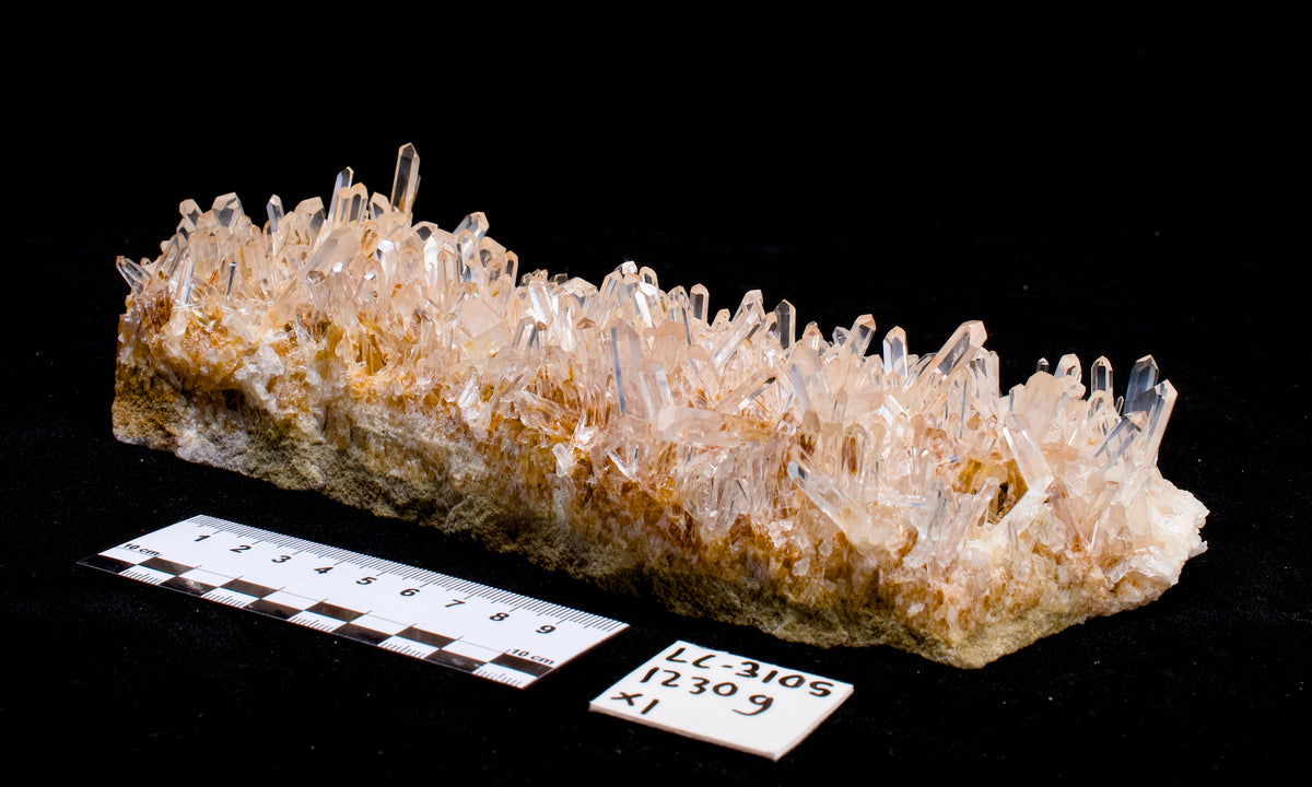 GOLDEN HEALER NEEDLE BLUE SMOKE LEMURIAN QUARTZ CLUSTERS (LC-3105) | WHOLESALE LOT | MEDIUM SIZE 1230g x1