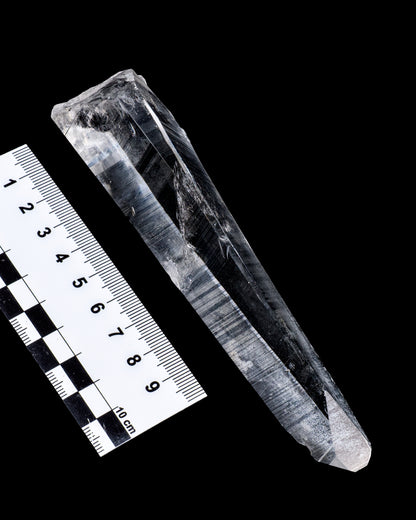 PEÑAS BLANCAS SUPER OPTICAL LEMURIAN QUARTZ POINTS (PB-3016) | WHOLESALE LOT | MEDIUM SIZE 140g x1