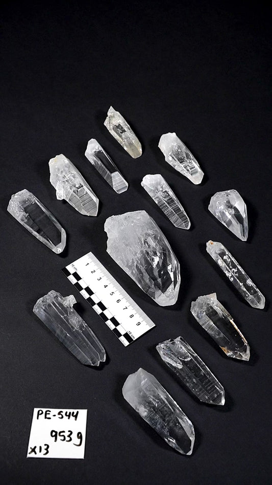 Peñas Blancas Lemurian Quartz crystals Points (PE-544)