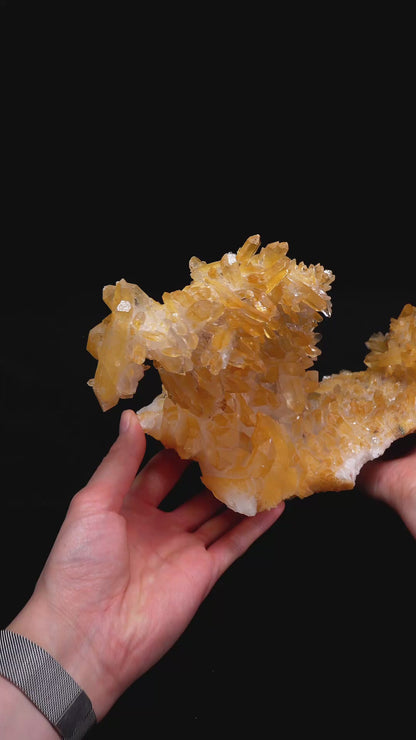 GOLDEN PINK LEMURIAN QUARTZ CLUSTERS (LC-3064) | WHOLESALE LOT | LARGE SIZE 2875g x1