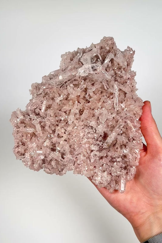 Pink Lemurian Quartz Cluster Large size Extra High Quality WHOLESALE (P-1072)