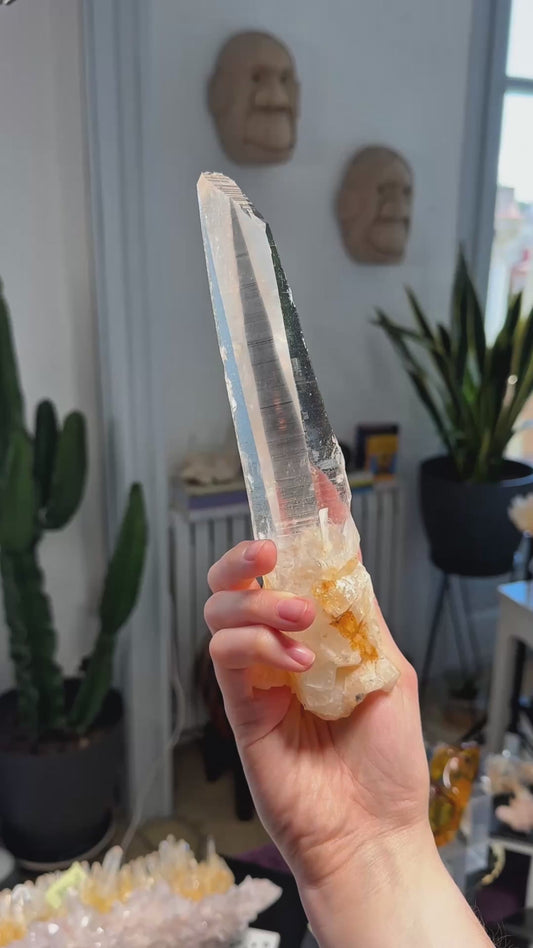 Chisel Laser Lemurian Quartz Sword of Light (Lot: CO-242) Collector Specimen