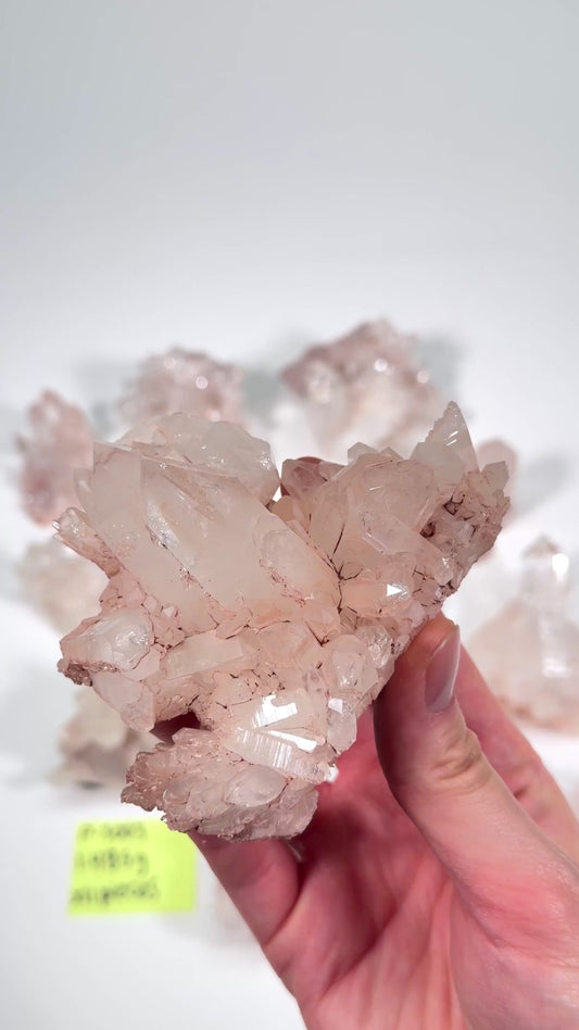 PINK LEMURIAN QUARTZ CLUSTERS SMALL SIZE (P-3003) | WHOLESALE LOT