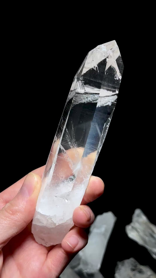 Super Optical Lemurian Quartz crystal Points (SO-171)