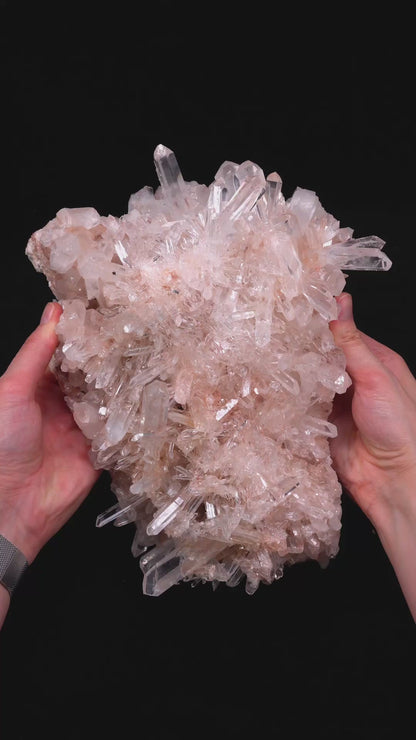 PINK LEMURIAN QUARTZ CLUSTERS (P-3065) | WHOLESALE LOT | XL SIZE 5390g x1