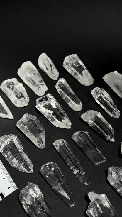 PEÑAS BLANCAS LEMURIAN QUARTZ CRYSTAL POINTS (PB-3000) | WHOLESALE LOT