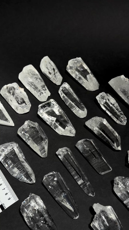 PEÑAS BLANCAS LEMURIAN QUARTZ CRYSTAL POINTS (PB-3000) | WHOLESALE LOT