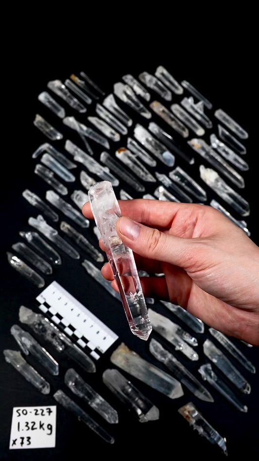 Extra Super Optical Lemurian Quartz crystal Wands/Lasers (SO-227)