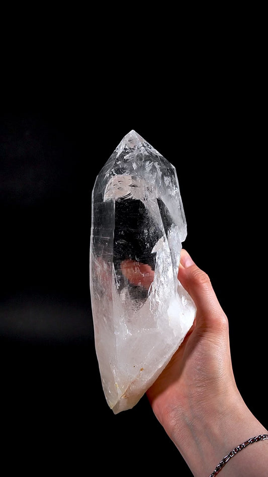 Master Sword of Light Lemurian Quartz Crystal Coscuez Pocket, Peñas Blancas (Lot: CO-260)