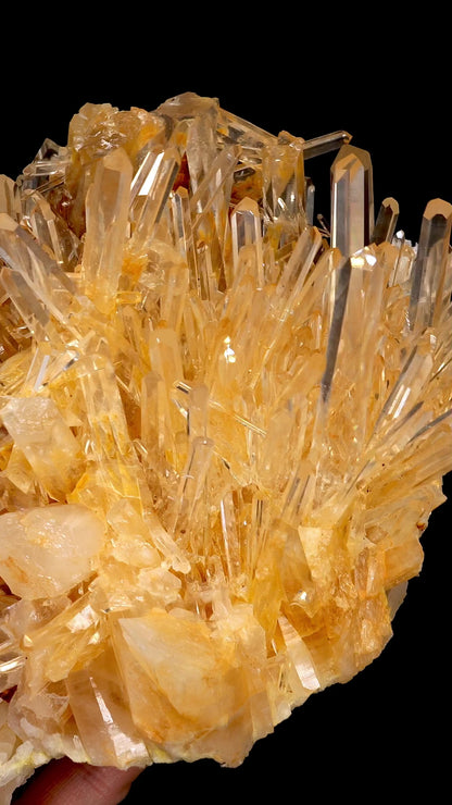 Needle Lemurian Quartz Crystal Cluster (LC-3052) | Wholesale Lot | 2520g x1 | Large Size