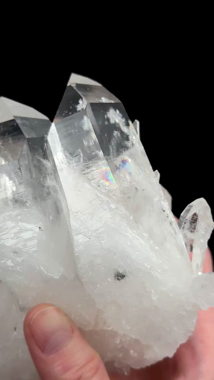 Lemurian Quartz Cluster RARE Formation (LC-342) 957g x1