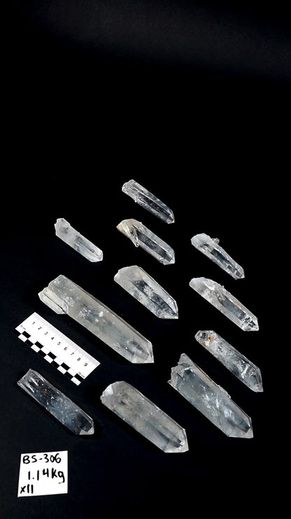 ブルーフェザーレムリアンクォーツクリスタル（別名ブルーミストクォーツ）（BS-306）