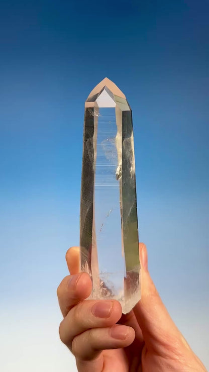 テンプルハート DOW レムリアンクォーツワンド（ロット：CO-213）コレクター標本