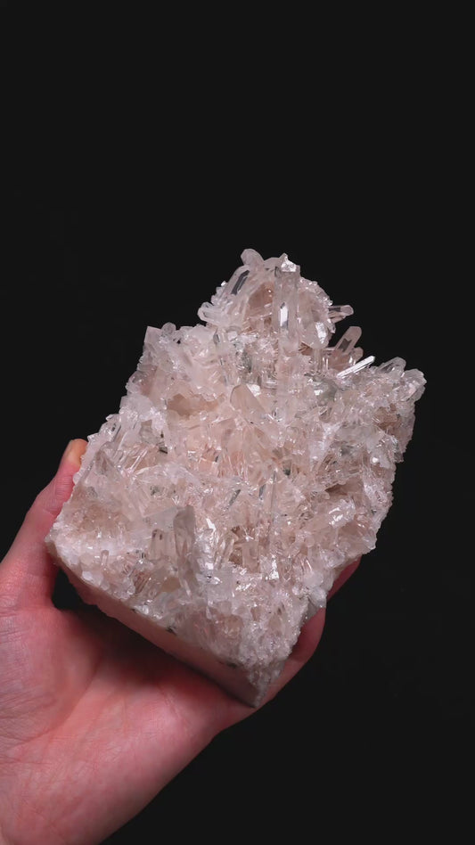 PINK LEMURIAN QUARTZ CLUSTERS (P-3080) | WHOLESALE LOT | MEDIUM SIZE 1165g x1