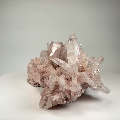 Pink Lemurian Quartz Cluster Large size (P-1264) 3095g x1