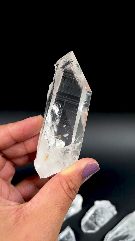 Coscuez Pocket, Peñas Blancas Lemurian Quartz Medium size WHOLESALE (PE-160)