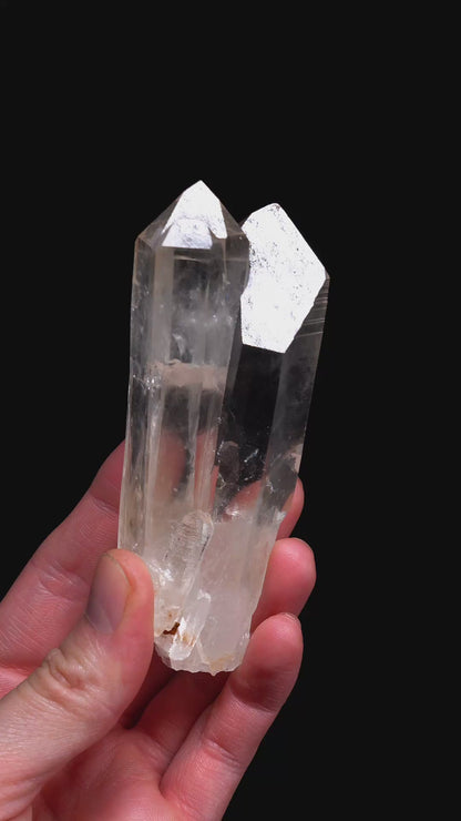 SUPER OPTICAL LEMURIAN QUARTZ POINTS (SO-4007) | WHOLESALE LOT | MEDIUM SIZE 1045g x14