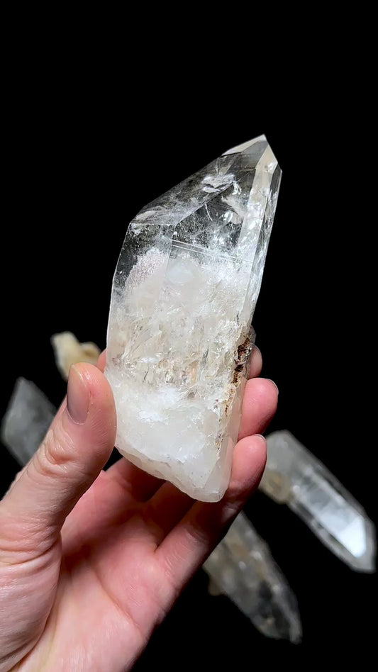 Super Optical Lemurian Quartz crystal Points (SO-173)
