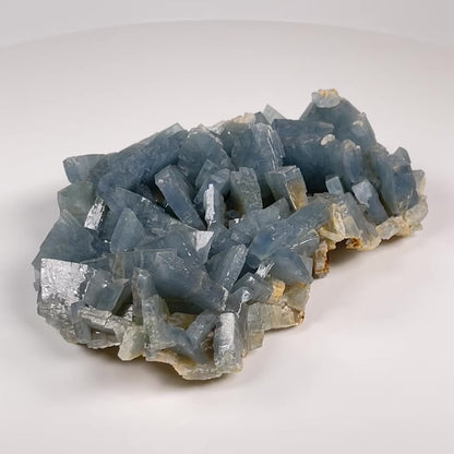 ブルーバリチン/バライトクラスター テレシタ鉱山 超高品質標本 卸売 (BR-8)