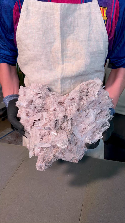 ピンクレムリアンクォーツクラスター（P-）プランティラ