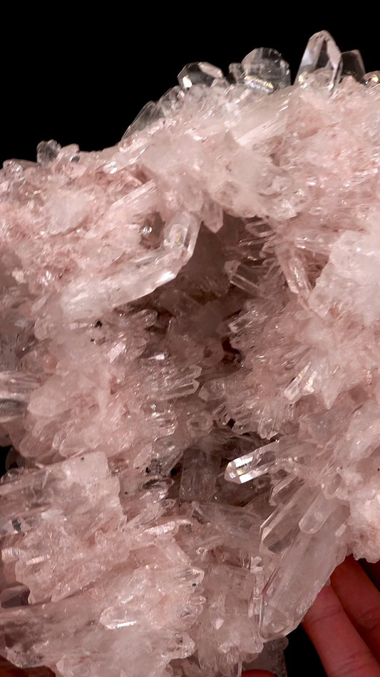 Pink Lemurian Quartz Cluster (LC-3055) | 2635g x1 | Wholesale Lot | Large Size