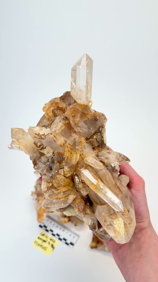 DRAGON FIRE LEMURIAN QUARTZ CLUSTERS (LC-3037) | WHOLESALE LOT | LARGE SIZE