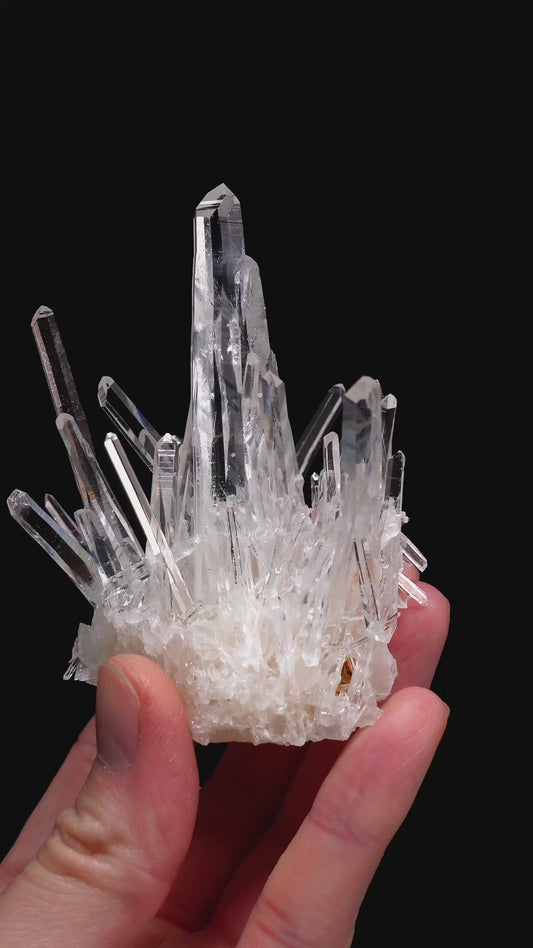 NEEDLE SUPER OPTICAL LEMURIAN QUARTZ CLUSTERS (LC-3079) | WHOLESALE LOT | SMALL SIZE 1455g x8