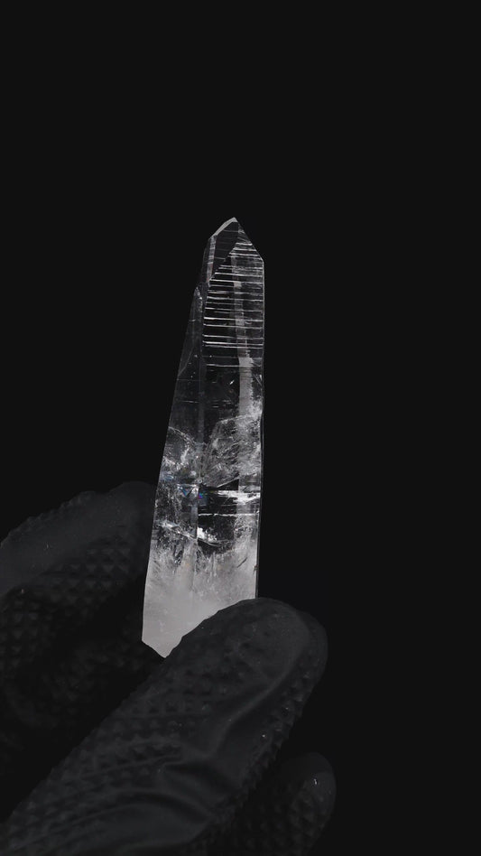 Laser Peñas Blancas Lemurian Quartz Points, Super Optical Clarity Medium size WHOLESALE (PE-256)