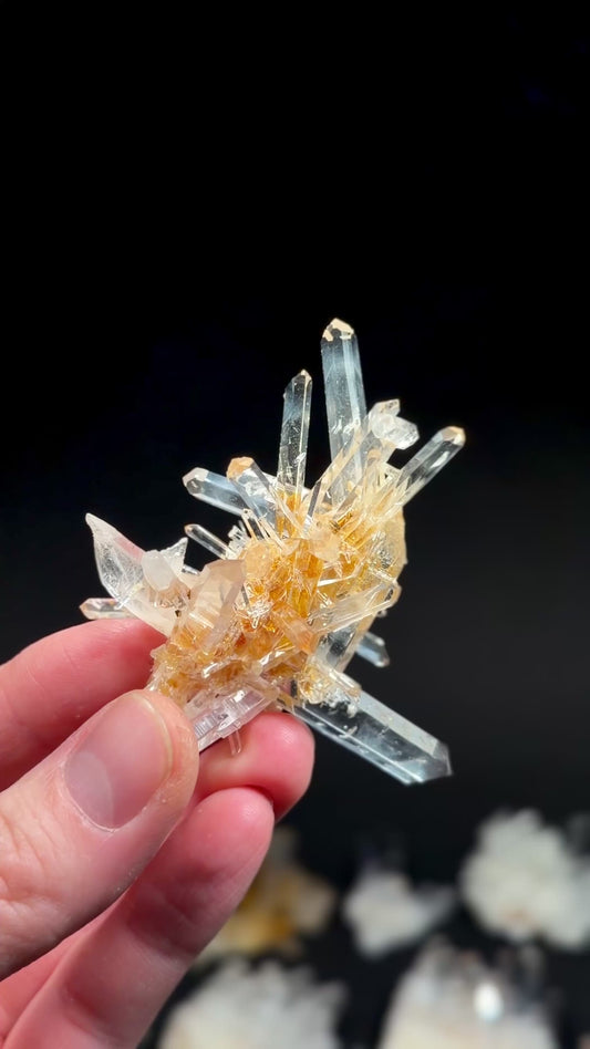 Needle Lemurian Quartz Clusters (LC-3004) | WHOLESALE LOT | SMALL & MINI SIZE