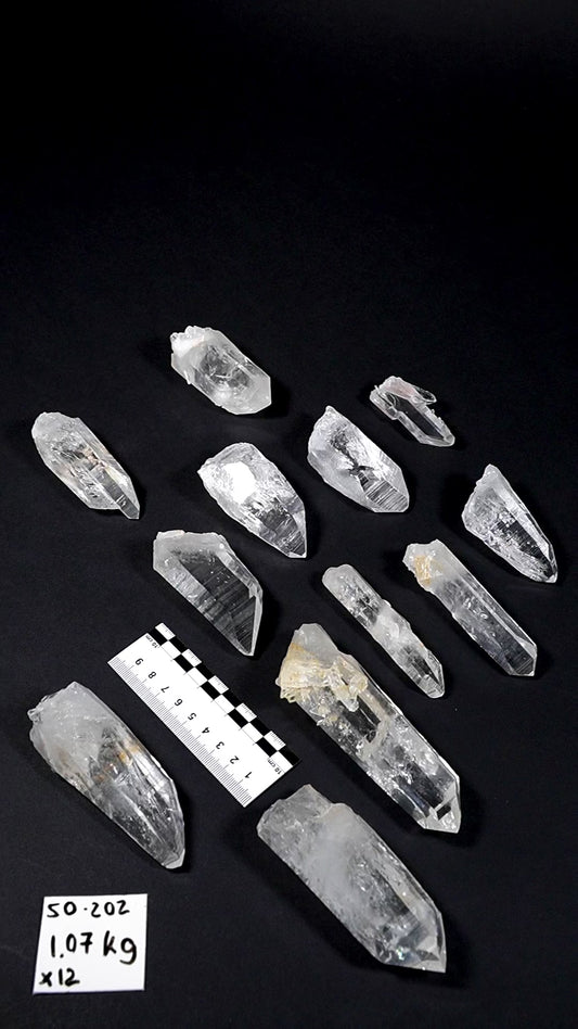 Super Optical Lemurian Quartz crystal Points (SO-202)