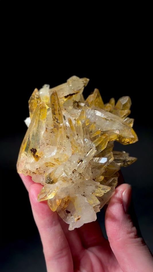 Lemurian Quartz Clusters mixed selection Rainbow Lot (LC-3003) | WHOLESALE LOT | SMALL & MEDIUM SIZE