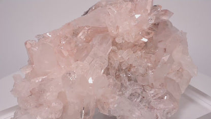 Pink Lemurian Quartz Clusters Large size (LC-440) 2548g x1