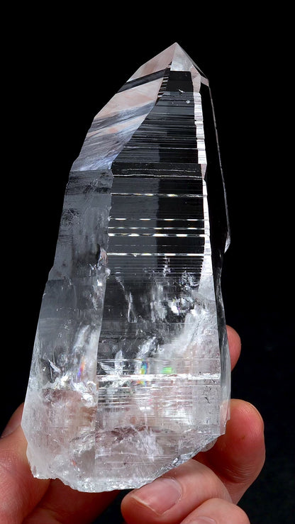 Peñas Blancas Lemurian Quartz Master 9 Sided Crystal (PB-3004) | Wholesale & retail Lot | 345g x1 | Medium Size