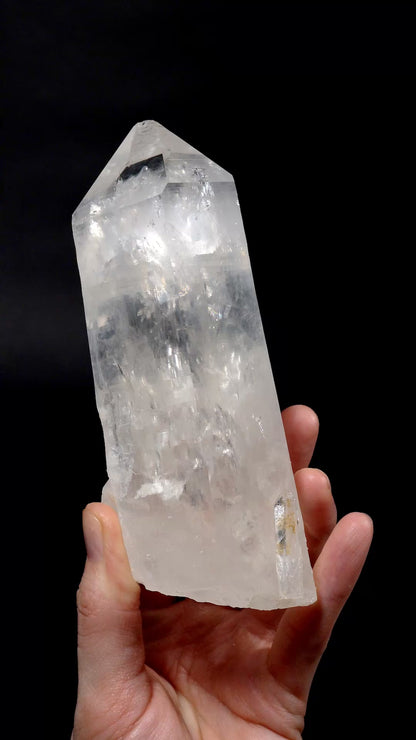 Blue Feather Lemurian Quartz Crystals with DNA Codings Collector Specimen (lot: CO-282) 802g x1