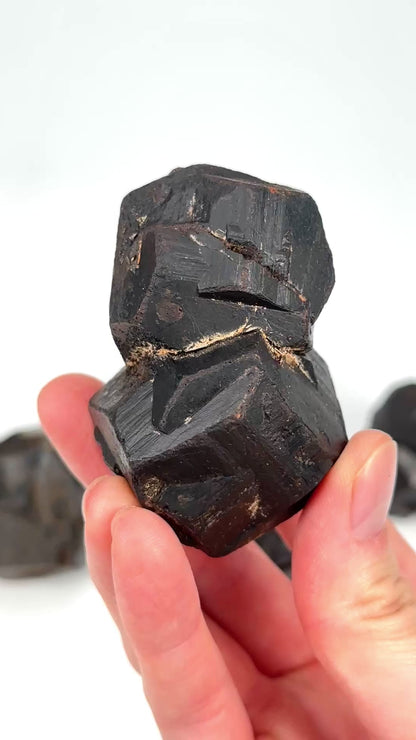 鉄十字双黄鉄鉱針鉄鉱（黄鉄鉱擬似体）（ロット番号：PY-82）