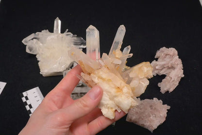 レムリアンクォーツクラスター ミックスセレクション レインボーロット (LC-399)