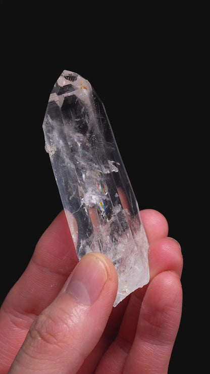 SUPER OPTICAL LEMURIAN QUARTZ POINTS (SO-4009) | WHOLESALE LOT | MEDIUM SIZE 980g x12