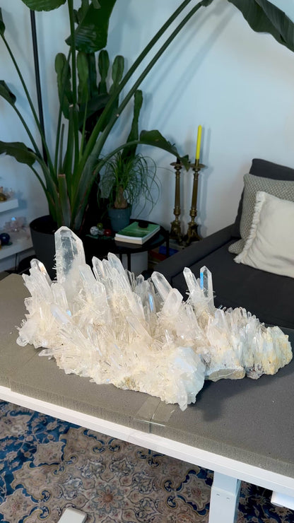 XL LEMURIAN QUARTZ CLUSTER (LC-283) 11550G X1 | WHOLESALE LOT