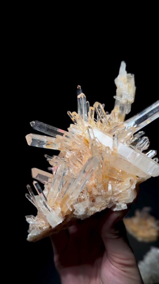 Lemurian Quartz Clusters mixed selection Rainbow Lot (LC-3002) | WHOLESALE LOT | MEDIUM & SMALL SIZE
