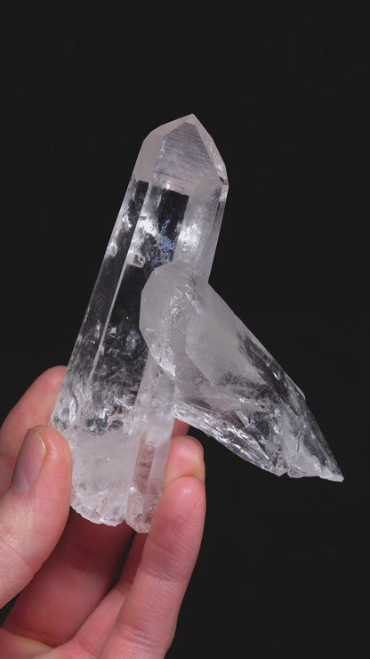 SUPER OPTICAL LEMURIAN QUARTZ POINTS (SO-4011) | WHOLESALE LOT | MEDIUM SIZE 1040g x15