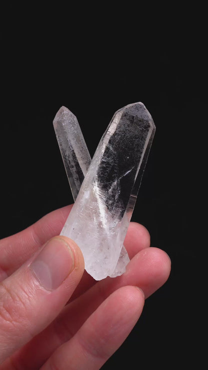 SUPER OPTICAL LEMURIAN QUARTZ POINTS (SO-4008) | WHOLESALE LOT | MEDIUM SIZE 1020g x13