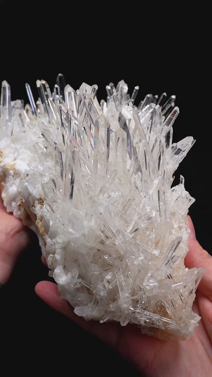 NEEDLE SUPER OPTICAL LEMURIAN QUARTZ CLUSTER (LC-3065) | WHOLESALE LOT | XL SIZE 3925g x1