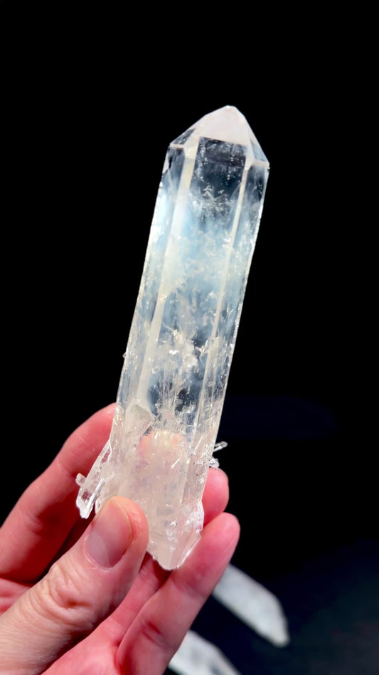 Blue Feather Lemurian Quartz Crystals AKA Blue Mist Quartz (BS-3002) | WHOLESALE LOT | LARGE & MEDIUM SIZE