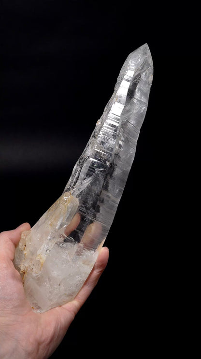 The most amazing Sword of Light Lemurian Quartz 26cm long!! Collector Specimen (lot: CO-286) 1083g x1