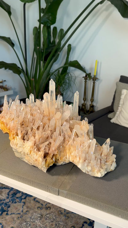 GOLDEN HEALER LEMURIAN QUARTZ CLUSTER (LC-282) 17621G X1 | WHOLESALE LOT