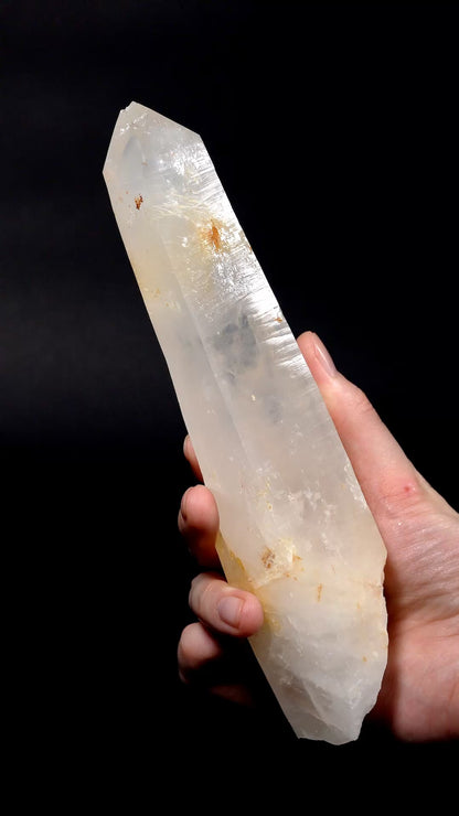 ゴールデンヒーラーDNA ブルースモークレムリアンクォーツ ソードオブライト（ロット：CO-272）765g