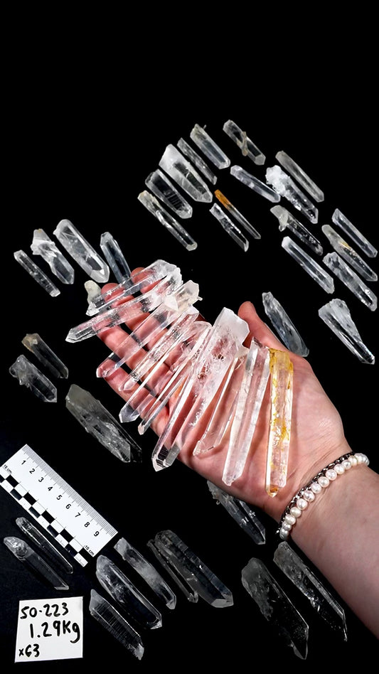 Extra Super Optical Lemurian Quartz crystal Wands/Lasers (SO-223)